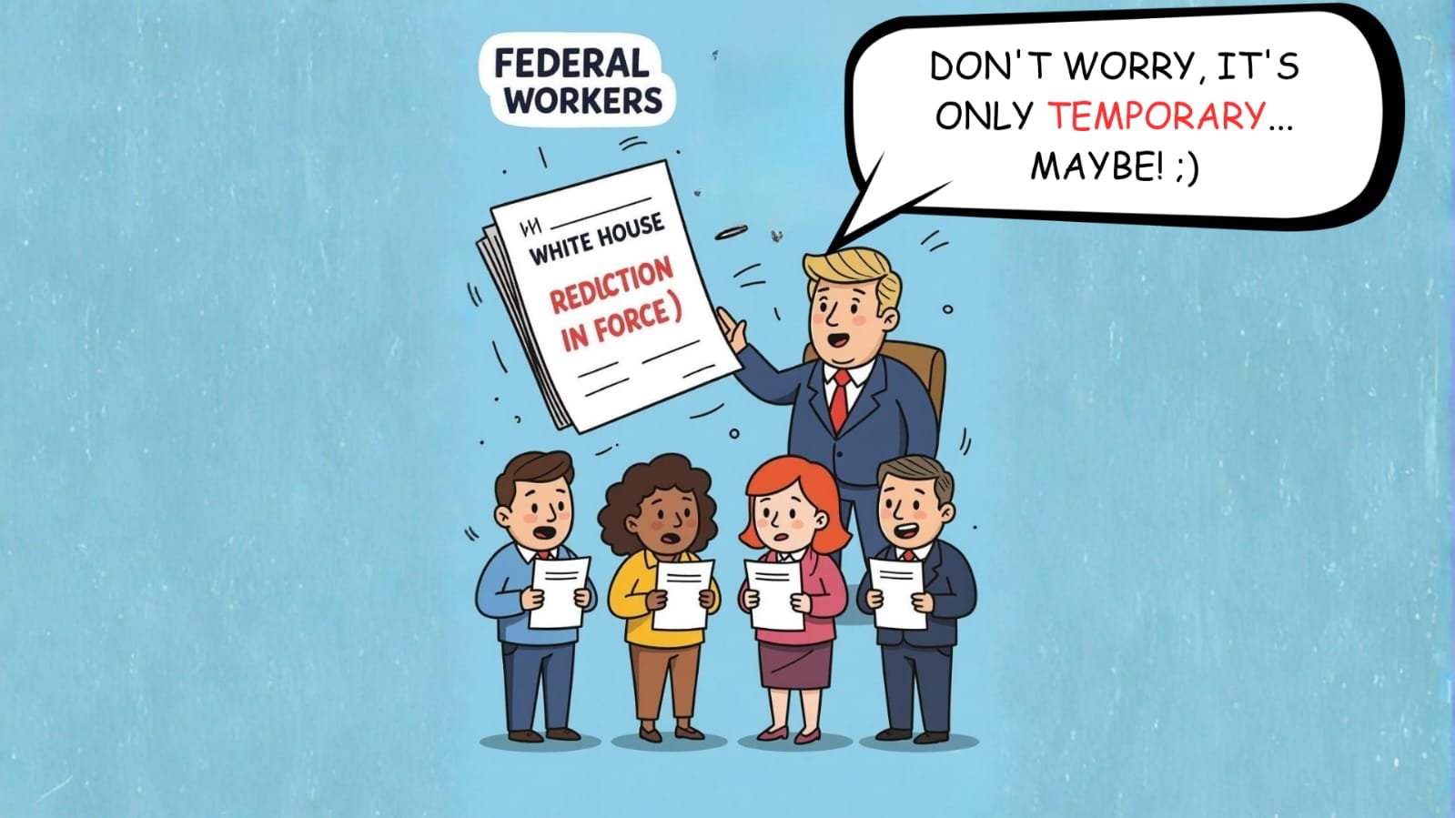 Mass Layoffs Begin as Government Shutdown Drags On, Civilians Face Bureaucratic Drama Mass Layoffs Begin as Government Shutdown Drags On, Civilians Face Bureaucratic Drama